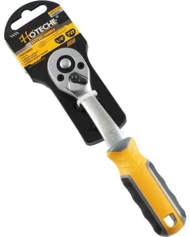 HOTECHE LLAVE DE CARRACA 1148098 HERRAMIENTA MANUAL BRICOLAJE MULTICOLOR