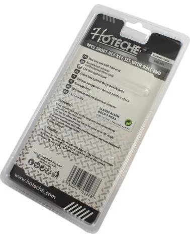 HOTECHE ALLEN KEY SET REF 1174233/1174510 MULTICOLOR