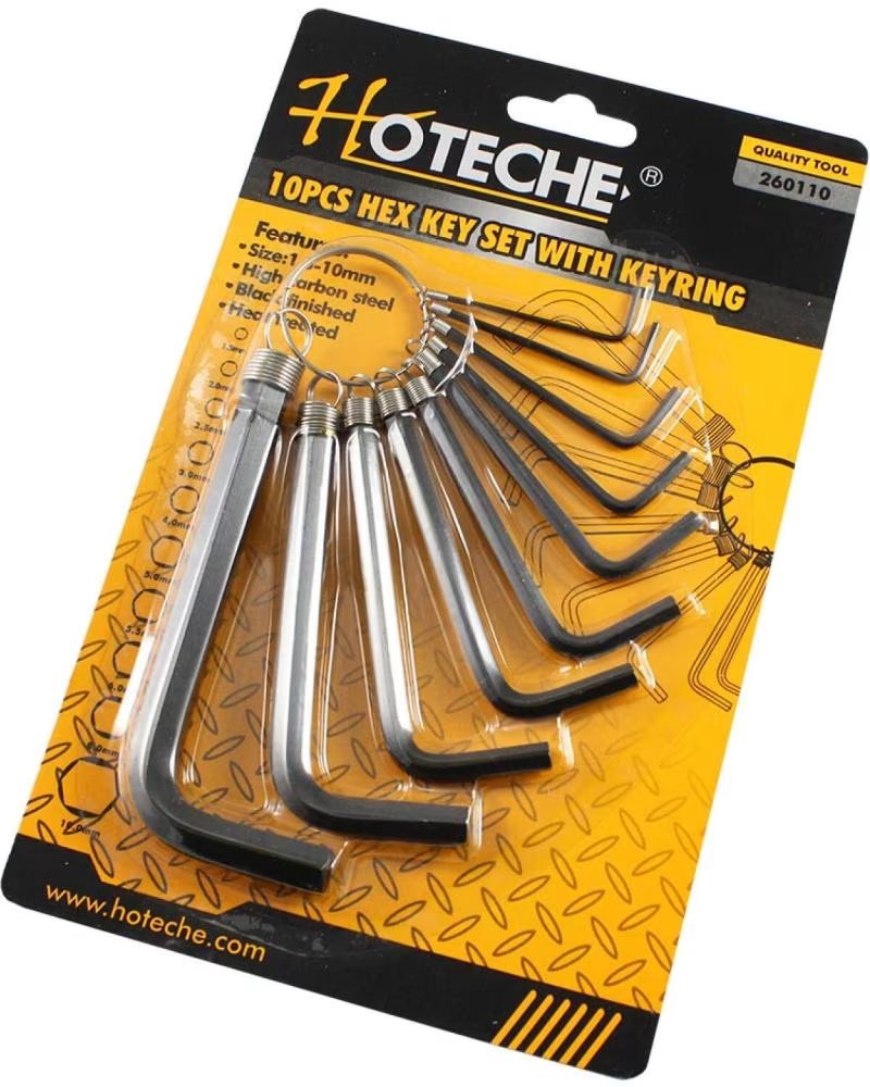 HOTECHE JOGO DE CHAVES ALLEN REF 1174234/1174511 MULTICOLOR