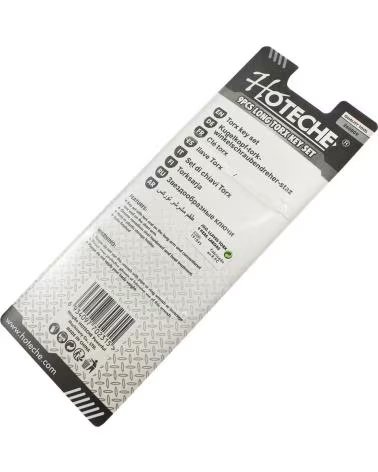 HOTECHE JUEGO DE LLAVES HEXAGONALES 1174243 DE PRECISIÓN MULTICOLOR