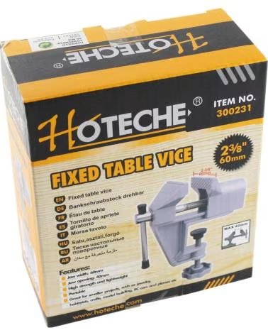 HOTECHE TORNILLO DE BANCO FIJO 1148145 PARA MESA MULTICOLOR