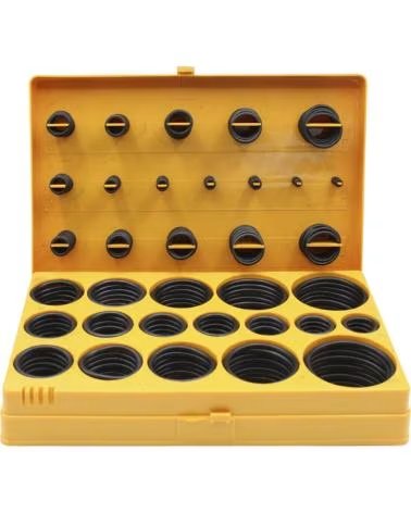 HOTECHE SET DE JUNTAS TÓRICA 1148175 FONTANERÍA Y GAS 419 PIEZAS MULTICOLOR