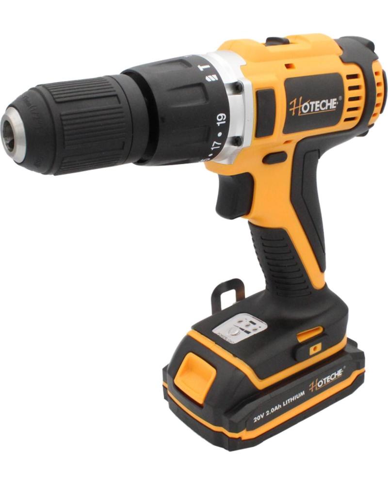 HOTECHE TALADRO INALÁMBRICO 1174305/1174582 HERRAMIENTA ELÉCTRICA PROFESIONAL MULTICOLOR