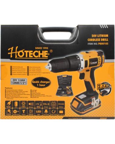 HOTECHE TALADRO INALÁMBRICO 1174305/1174582 HERRAMIENTA ELÉCTRICA PROFESIONAL MULTICOLOR