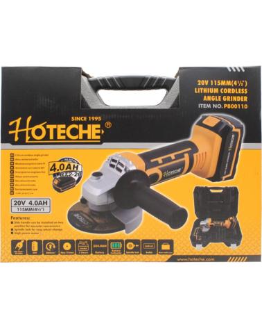 HOTECHE AMOLADORA ANGULAR INALÁMBRICA REF 1174310/1174587 MULTICOLOR