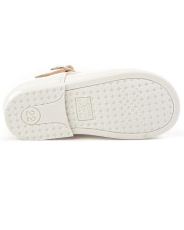Zapatos de Niña ANGELITOS ZAPATO MERCEDITAS PIEL 500 BEIGE