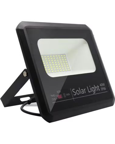 FABRILAMP PROJETOR SOLAR LED 1174341/1174618 COM PAINEL E CONTROLE REMOTO MULTICOLOR