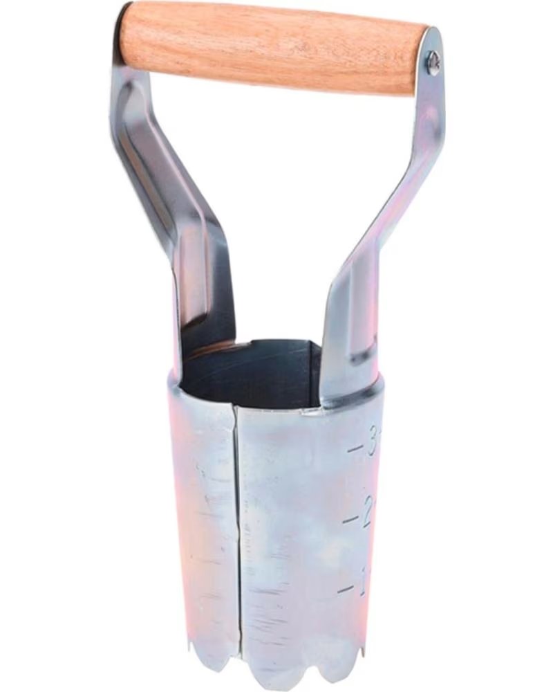 PROGARDEN 1174407 BLUMENZWIEBELPFLANZER MIT HOLZGRIFF MULTICOLOR
