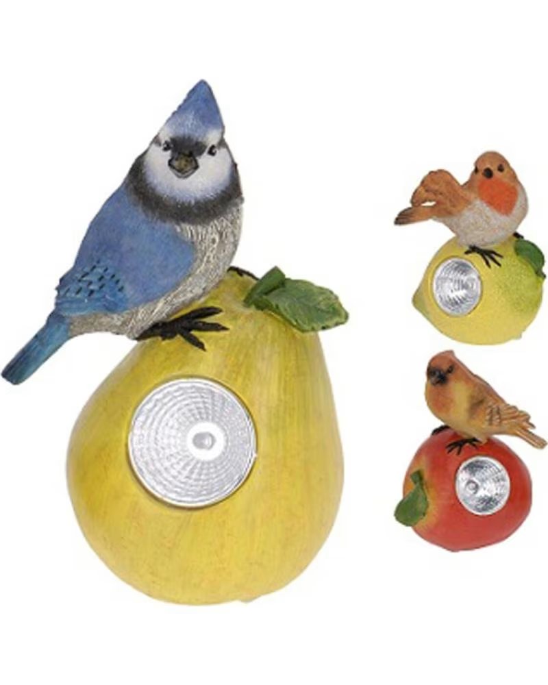 PROGARDEN SOLAR-AUSSENBELEUCHTUNG MIT VOGELFIGUREN - REF: 1148333 MULTICOLOR