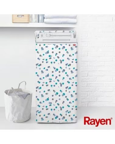 RAYEN CAPA PARA MÁQUINA DE LAVAR 1174440 ESTAMPA DECORATIVA MULTICOLOR