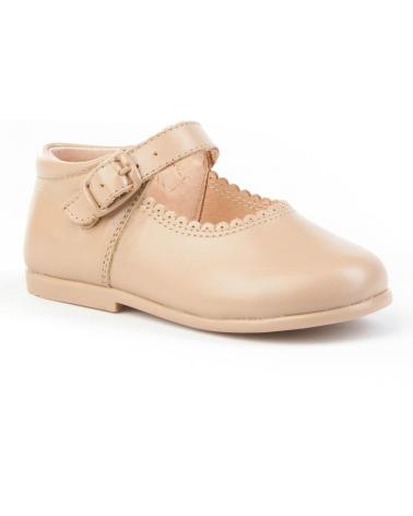 girl shoes ANGELITOS ZAPATO MERCEDITAS PIEL 500 CAMEL
