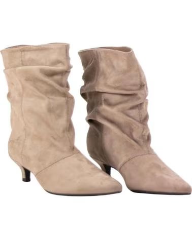 KESLEM 181-273 ANKLE BOOTS IN TAUPE - REF: 1174814