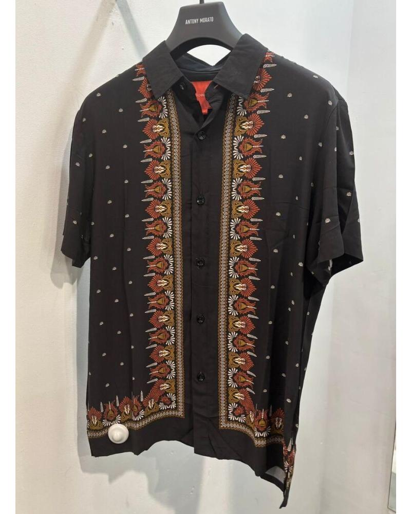 GIANNI LUPO CAMISA ETNICA NEGRA REF 1175123 NEGRO