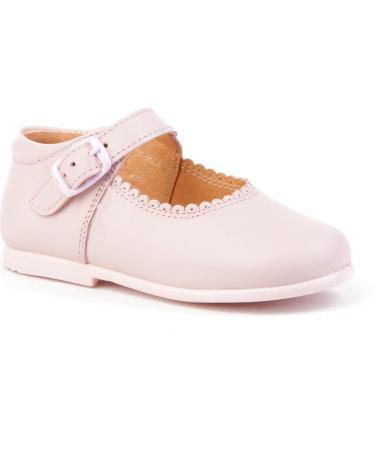 girl shoes ANGELITOS ZAPATO MERCEDITAS PIEL 500 ROSA