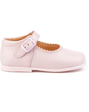 girl shoes ANGELITOS ZAPATO MERCEDITAS PIEL 500 ROSA