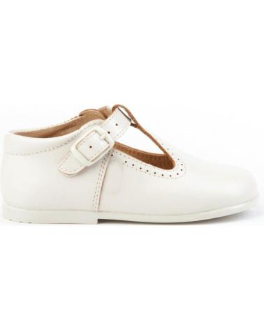 boy shoes ANGELITOS ZAPATO MERCEDITAS PIEL 503 BEIGE