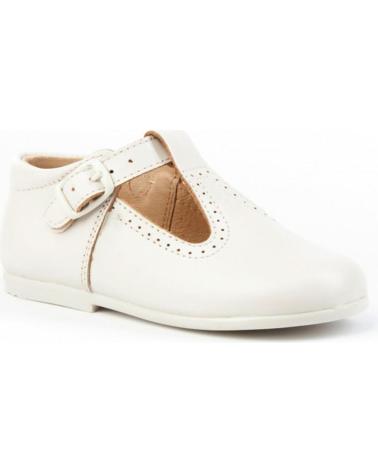 boy shoes ANGELITOS ZAPATO MERCEDITAS PIEL 503 BEIGE