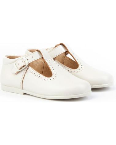 boy shoes ANGELITOS ZAPATO MERCEDITAS PIEL 503 BEIGE