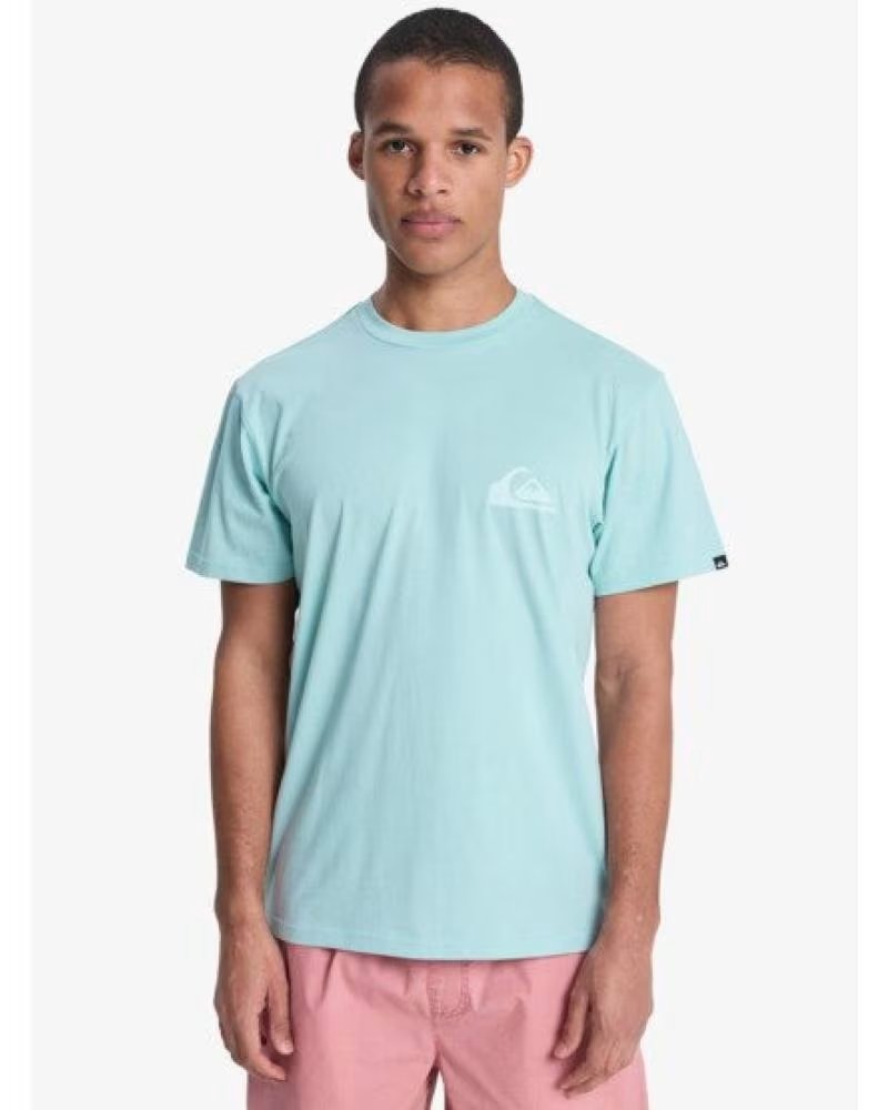 QUICKSILVER CAMISETA DE MANGA CORTA QUIKSILVER EV MINI LOGO EN AZUL PARA HOMBRE