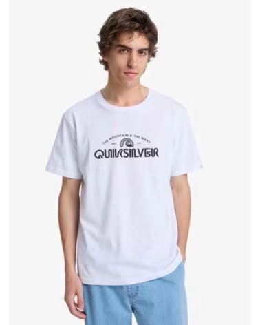 QUICKSILVER CAMISETA DE MANGA CORTA QUIKSILVER EV VISTA WBB0 EN BLANCO PARA HOMBRE WHITE