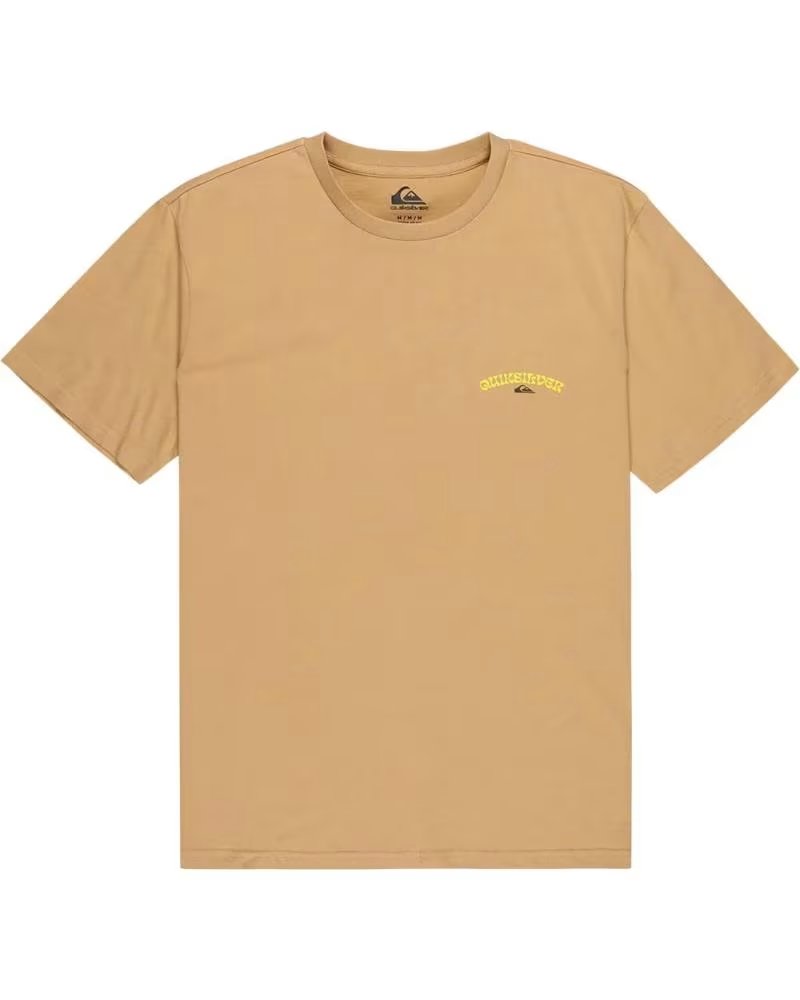 QUICKSILVER CAMISETA DE MANGA QUIKSILVER EQYZT08307-CJZ0 EN BEIGE PARA UNISEX CORTA