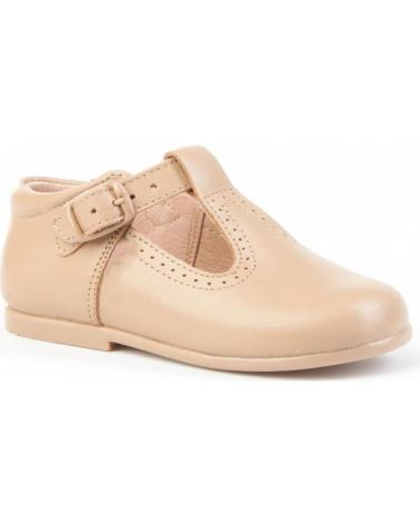 boy shoes ANGELITOS ZAPATO MERCEDITAS PIEL 503 CAMEL