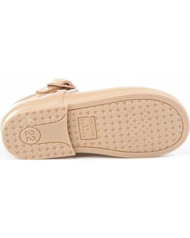 boy shoes ANGELITOS ZAPATO MERCEDITAS PIEL 503 CAMEL