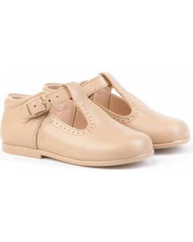 boy shoes ANGELITOS ZAPATO MERCEDITAS PIEL 503 CAMEL