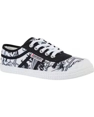 Sportif-De-Hombre-KAWASAKI-CARTOON-CANVAS-SHOE-K202410-1002-WHITE