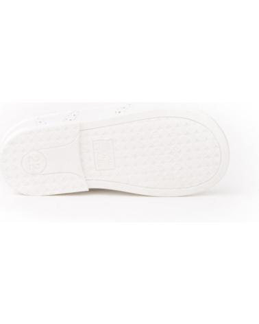 Schuhe für Mädchen und Junge ANGELITOS INGLESITA PIEL 504 BLANCO