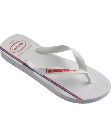HAVAIANAS TONGS TOP NATIONS I FC 4150477 BLANC BLANCO