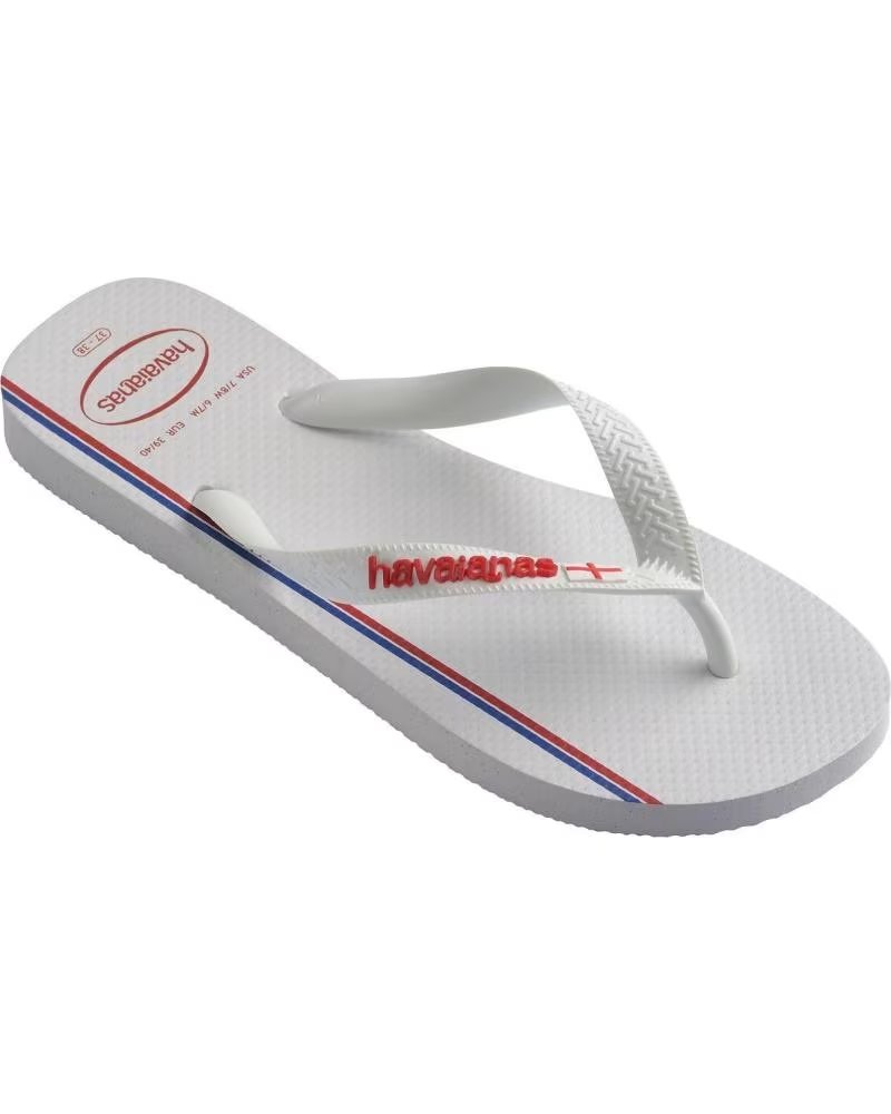 HAVAIANAS TONGS TOP NATIONS I FC 4150477 BLANC BLANCO