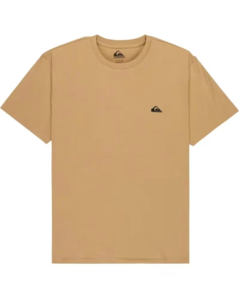 QUICKSILVER CAMISETA DE MANGA CORTA QUIKSILVER CAMISETA QUIKSILVER BASIC YOUNG MEN MANGA CORTA EN PARA HOMBRE BEIGE
