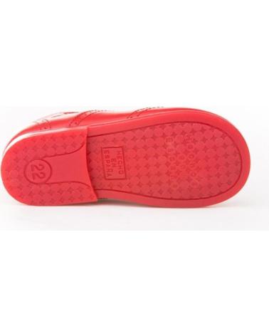 Schuhe für Mädchen und Junge ANGELITOS INGLESITA PIEL 504 ROJO