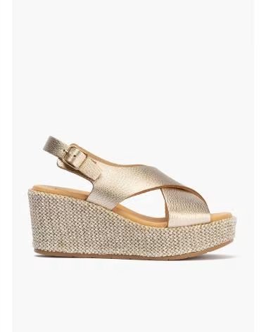 PITILLOS 11270 KEILSANDALEN GOLD ORO