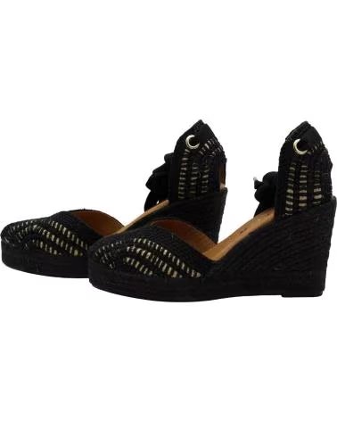 CABRERA SANDALO CON ZEPPA 21-7 NERO RIF: 1176698 NEGRO