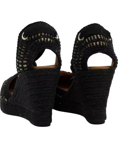 CABRERA SANDALO CON ZEPPA 21-7 NERO RIF: 1176698 NEGRO