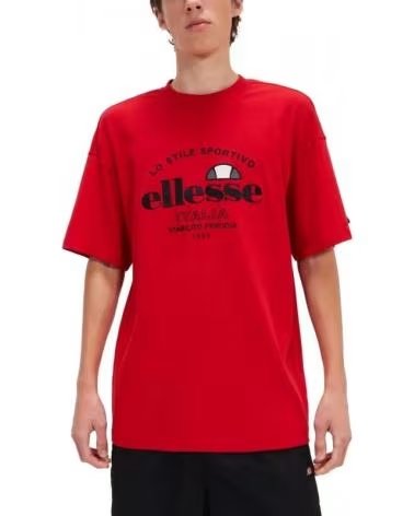 ELLESSE CAMISETA DE MANGA CORTA ZALENTI EN PARA HOMBRE ROJO