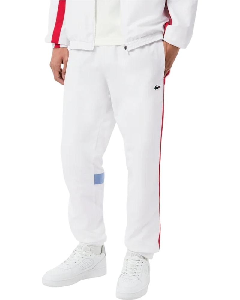 LACOSTE PANTALÓN TAPERED TRACKPANT REFERENCIA 1176765 BLANCO