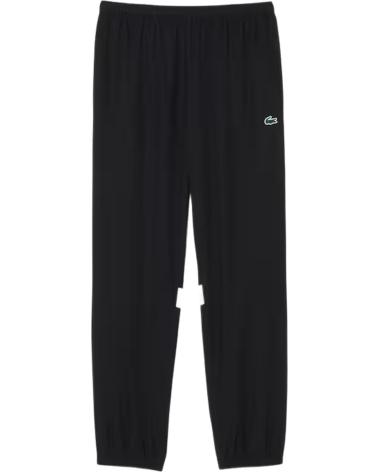 LACOSTE PANTALÓN DE CHÁNDAL TAPERED TACKPANT NEGRO REF 1176766