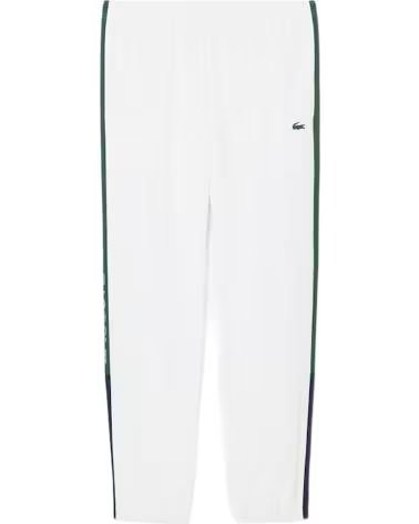 LACOSTE PANTALON COLOURBLOCK TRACKPANT BLANC RÉF 1176767 BLANCO