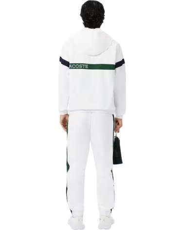 LACOSTE PANTALON COLOURBLOCK TRACKPANT BLANC RÉF 1176767 BLANCO