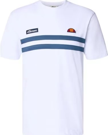 ELLESSE CAMISETA DE MANGA CORTA VENIRE01 EN PARA UNISEX BLANCO