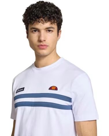 ELLESSE CAMISETA DE MANGA CORTA VENIRE01 EN PARA UNISEX BLANCO