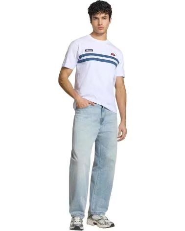 ELLESSE CAMISETA DE MANGA CORTA VENIRE01 EN PARA UNISEX BLANCO