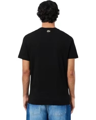 LACOSTE CAMISETA DE MANGA CORTA TH563416605 EN NEGRO PARA HOMBRE MARINO