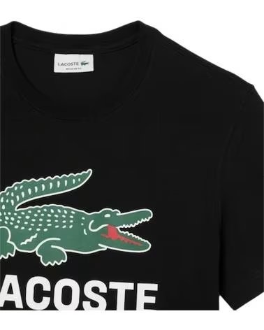 LACOSTE CAMISETA DE MANGA CORTA TH563416605 EN NEGRO PARA HOMBRE MARINO