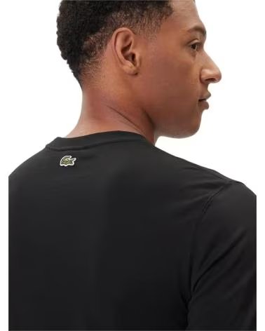 CAMISETA LACOSTE PARIS BIG CHEST CROCO CREWNECK TH5634-00 NEGRA