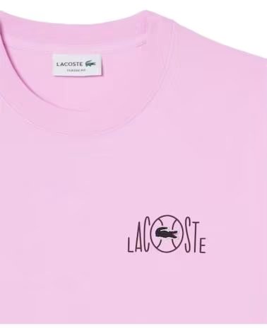 LACOSTE CAMISETA DE MANGA CORTA TH2197Z4H07 EN PARA HOMBRE ROSA