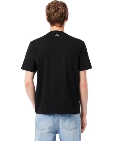 LACOSTE CAMISETA DE MANGA CORTA TH1446-031 EN NEGRO PARA HOMBRE BLACK